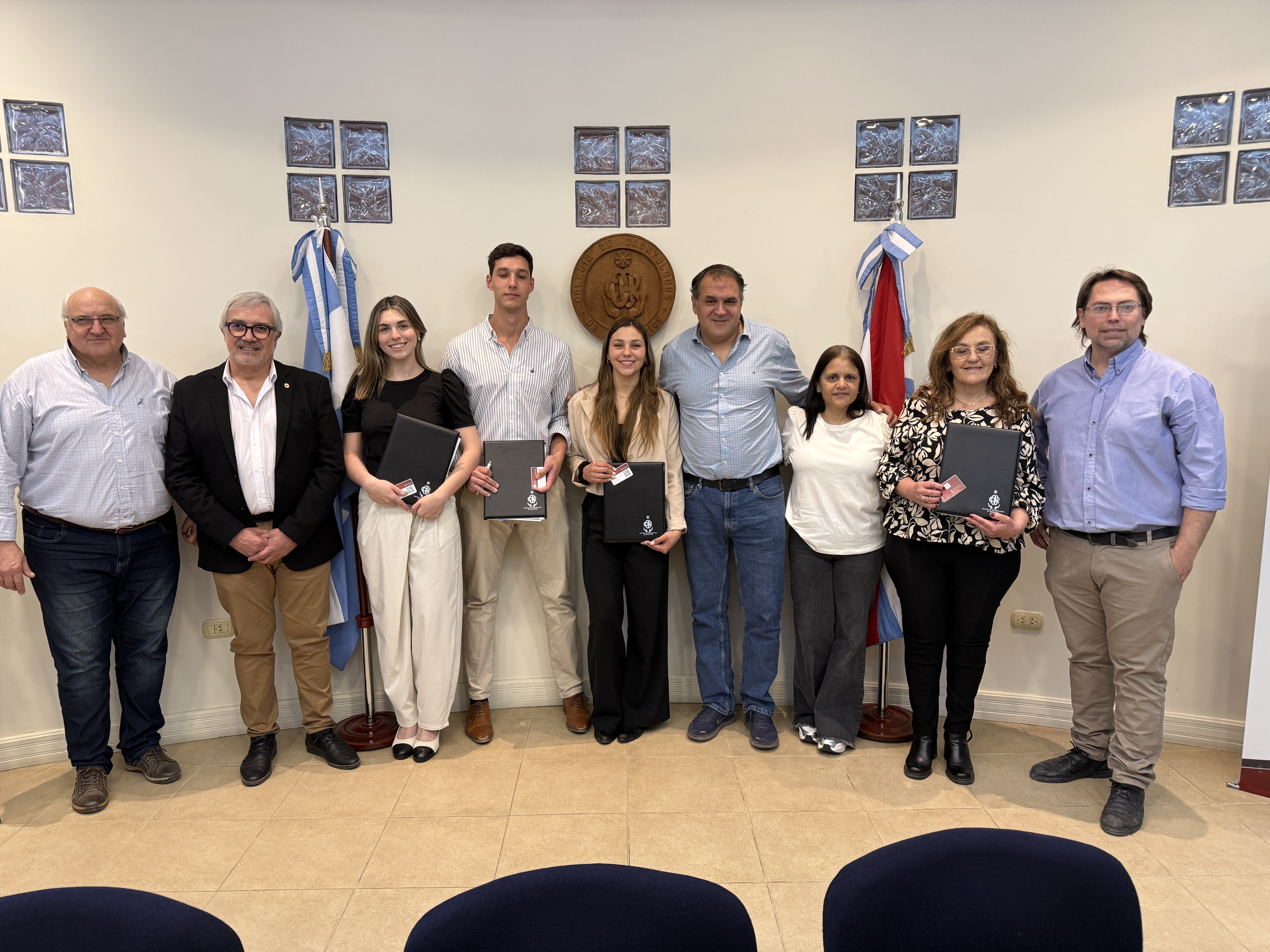 Nuevos profesionales se incorporan al COER