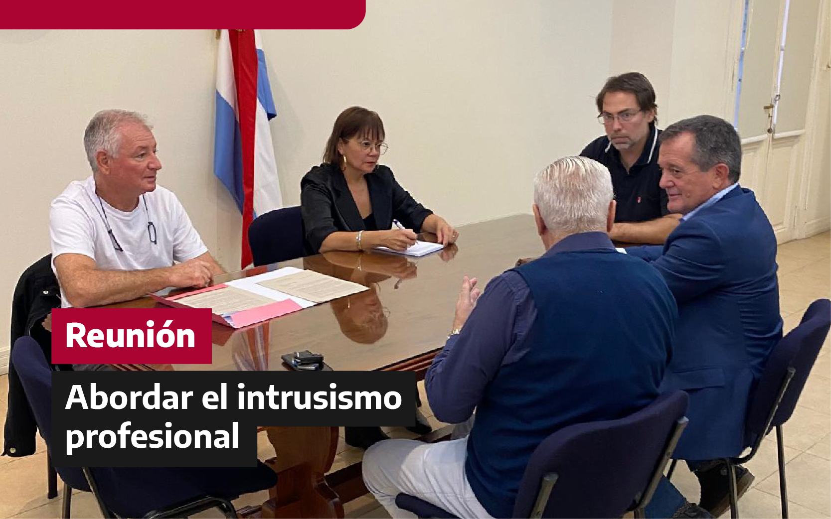 Reunión interinstitucional para abordar el intrusismo profesional 
