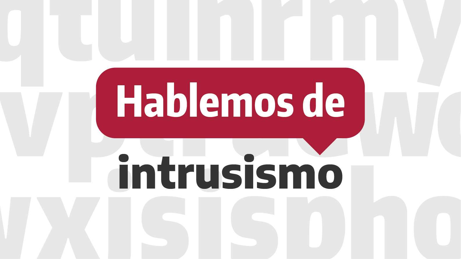 Campaña institucional: Hablemos de intrusismo 