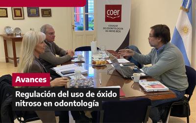 Avances para la regulación del uso de óxido nitroso en odontología
