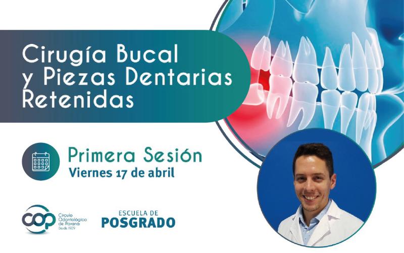 Cirugía dental y piezas dentarias retenidas. Primera sesión